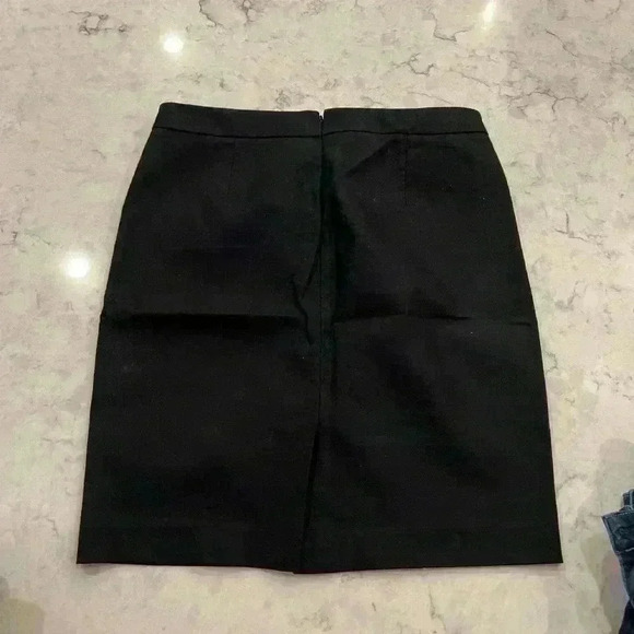 J. Crew Black Pencil Skirt NWT size 10 - Picture 3 of 4